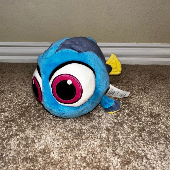 Disney Other - Disney Store Finding Dory Baby Dory Small Plush Blue Tang Fish Stuffed Toy